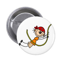 Swinging Pirate Button