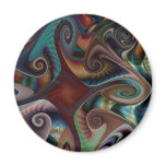 Swirl and Twirls Magnet