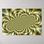 Swirl Fractal 3 - Fractal Poster posters