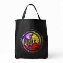 Swirl of Flowers Tote Bag