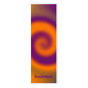 swirl orange purple BookMark business cards