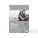 Swirl Thank you greeting card