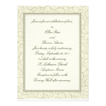 Swirl Wedding Invitation