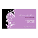 Swirl Wedding Planner Business Card