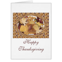 Swirling Autumn Leaves Cards