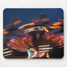 swirling fair ride mousemat