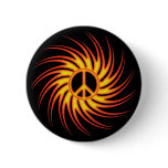 SWIRLING FIRE PEACE SIGN buttons