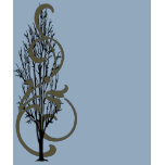 Swirling Tree t-shirts