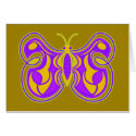 Swirling Vintage Butterfly cards