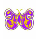 Swirling Vintage Butterfly t-shirts