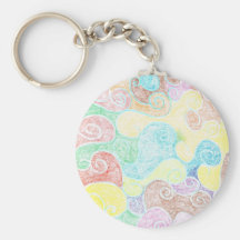 SWIRLS KEY CHAIN