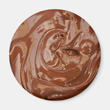Swirls of Chocolate Magnet