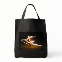 Swirls of Fire: Hawaii Fire Dance Tote Bags
