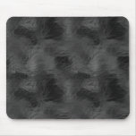 Swirls on Frosted Glass: Basic Black Mousepad