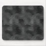 Swirls on Frosted Glass: Basic Black Mousepad
