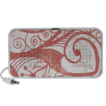 swirly design  speakers