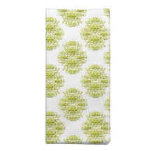 Swirly Golden Damask Napkin