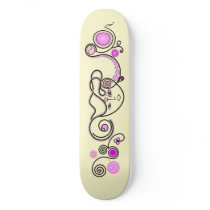 Swirly Gurl Skateboard