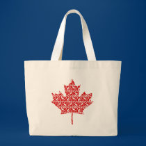 Swirly Maple Leaf bags