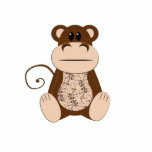 Swirly Monkey Photo Sculpture