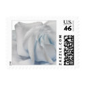 Swirly Pale Blue Wedding Postage Small Stamps