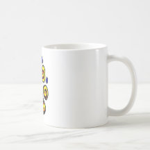 Swirly Paw Coffee Mugs