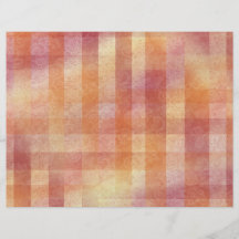 Swirly Plaid Personalised Flyer