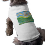 Swirly Sky Rolling Hills Pet Clothing pet clothing