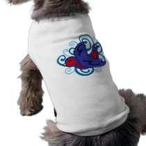 Swirly Swallow Dog Clothing