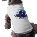 Swirly Swallow pet clothing