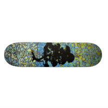 Swirly Tree Skate Board Deck
