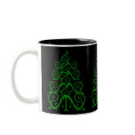 Swirly Xmas Tree mugs