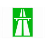 Swiss Autobahn Sign Post Cards