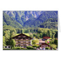Swiss chalet cards