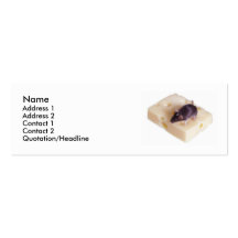 Swiss Cheese Mouse Profile Card Business Card Template