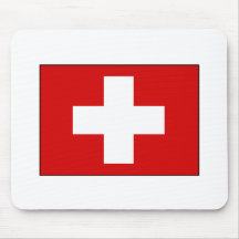 Swiss Flag T-shirts and Gifts Mouse Pad