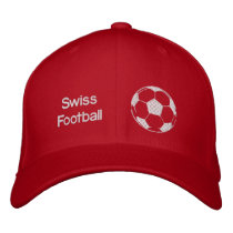 Swiss Football soccer ball football fans Nati cap Baseball Cap
