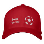 Swiss Football soccer ball football fans Nati cap embroidered hats
