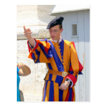 Swiss Guard Post Card