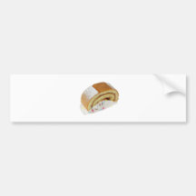 Swiss roll bumper sticker