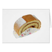 Swiss roll greeting cards