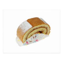 Swiss roll postcards