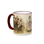 Swiss Traditional Costumes from Bern and Gruyeres mugs