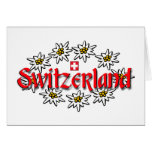 Switzeralnd Edelweiss Card
