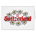 Switzeralnd Edelweiss Card