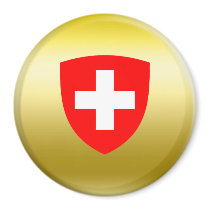 Switzerland Coat of Arms Refrigerator Magnets