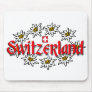 Switzerland Edelweiss Mousepad