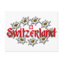 Switzerland Edelweiss Postcard
