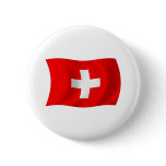 Switzerland Flag Button