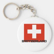 Switzerland Flag Keychain
